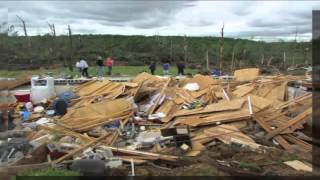 Apison man commemorates anniversary of tornadoes by building shelter [upl. by Llehsor]