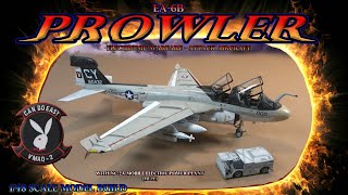 Building the Kinetic 148 Scale EA6B Prowler Electronic Warfare Aircraft [upl. by Niela]