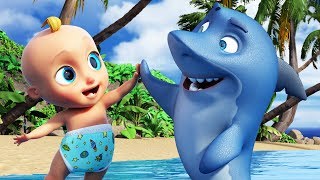 Tubarão Bebê Baby Shark  Músicas Infantis  O Reino Infantil [upl. by Jezabel]