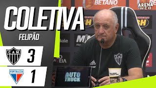 COLETIVA FELIPÃO  AO VIVO  AtléticoMG x Fortaleza  Brasileirão 2023 [upl. by Isahella319]