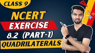 Class 9 Quadrilaterals ex 82  Quadrilaterals class 10 NCERT Exercise 82  Chapter 8 Class 9 Maths [upl. by Ellehsal]