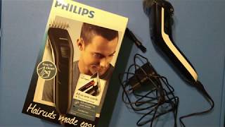 Unboxing maszynki do włosów PHILIPS QC511515 [upl. by Faustus]