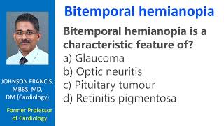 Bitemporal hemianopia [upl. by Jamel]