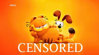 THE GARFIELD MOVIE  Unnecessary Censorship  Try Not To Laugh [upl. by Nylhsoj]