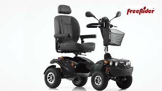 FreeRider GDX AllTerrain 4Wheel Mobility Scooter 2024 [upl. by Asirap456]