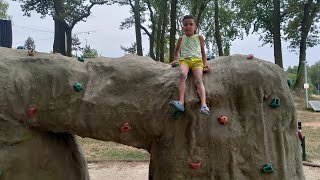 Malinka Climbing Wall and Obstacle Course [upl. by Adnyleb]