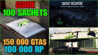 GUIDE TROUVER 100 SACHETS DE WEED POUR LD ORGANICS SUR GTA ONLINE [upl. by Marnia405]