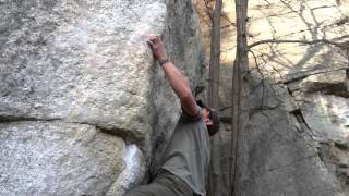 Gunks Climbing  Venus in scorpio V11 [upl. by Dubois]