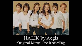 Aegis  Halik Original Minus One  Karaoke [upl. by Burdelle709]