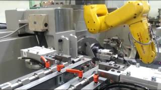 HS4200M1 Robot Milling Turret [upl. by Mixie]