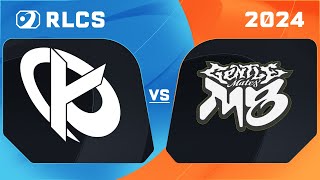 KCORP vs GENTLEMATES  12 FINALE  RLCS MAJOR 1  RLCS 2024 [upl. by Auric]