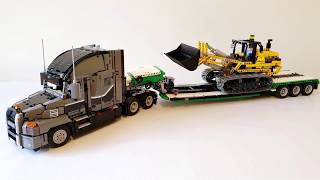 Lego Technic MOC  US Truck ´70s  42078 Alternate CModell [upl. by Epolenep]