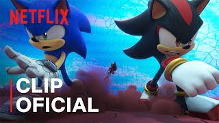 Sonic Prime EN ESPAÑOL  Clip oficial  Geeked Week 2023  Netflix [upl. by Granthem]