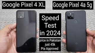 Google Pixel 4a 5g Vs Google Pixel 4 XL Speed test  Shocking result 😳 😳 [upl. by Eelanaj]