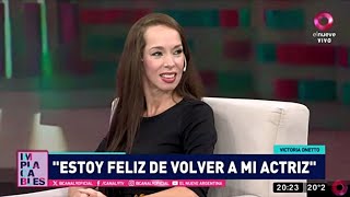 Victoria Onetto  Entrevista en Implacables Canal 9 con Susana Roccasalvo 31032024 [upl. by Acinorehs]