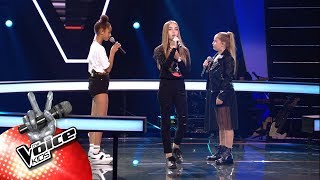 Jade Laura amp Lotte  Better Now  The Battles  The Voice Kids  VTM [upl. by Navap]