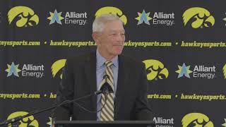 2024 Iowa Football Media Day  Kirk Ferentz Press Conference [upl. by Ijic]