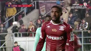 REZUMAT Rapid  CFR Cluj 00 Giuleștenii ies din Cupă încă din grupe [upl. by Yrrum306]