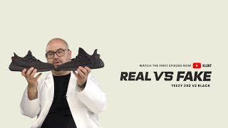 KLEKT Legit Check Ep1 How To Spot A Fake Yeezy 350 V2 quotBlack Staticquot 2019 [upl. by Sinnard]