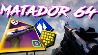 Destiny 2 Matador 64 God Roll Guide PvP [upl. by Booth994]