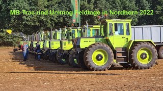 Nordhorn MB trac und Unimog Feldtage Treffen 2022 [upl. by Jehiah619]