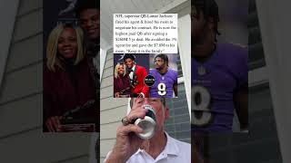 NFL Superstar QB Lamar Jackson Fired His Agent and Hired His Mom grandpa [upl. by Cahra]