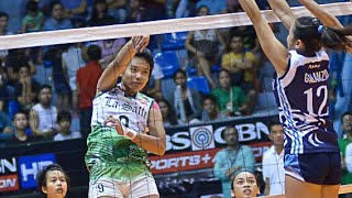 Top 10 Strong Spikes by Kim Fajardo  SetterSpiker [upl. by Eisac591]