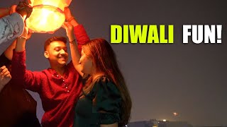 Diwali after marriage 🪔♥️ [upl. by Tibbetts734]