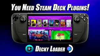 You Need Steam Deck Plugins In Your Life Easy Decky Loader Install [upl. by Ettelohcin]