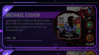 MICHAEL ESSIEN  ALL 18 MADFUT SOLUTIONS  MADFUT FUTURE ICONS SBC SOLUTION  MADFUT 24 [upl. by Grimbly431]