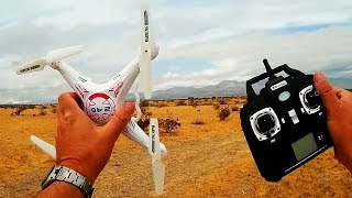 Bayangtoys X5C1 Drone Test Flight Review [upl. by Haseefan32]