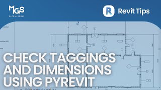 Check Taggings and Dimensions Using Pyrevit revit revittutorial architecture [upl. by Neneek]