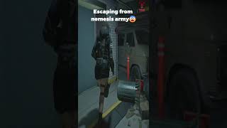 Escaping from nemesis army  Resident Evil 3 Remake shorts re3remake [upl. by Xavler613]