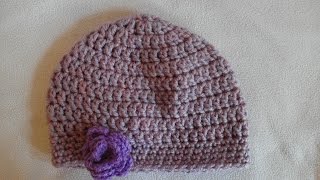 Prosta czapka na szydełku część 1  Simple crochet beanie part 1  czapeczka szydełkowa [upl. by Scarlett]