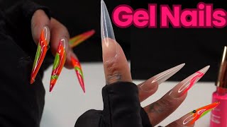 How To Do Gel X Nails  Watch Me Do My Nails  NO TALKING  Beginner Friendly [upl. by Nekal]