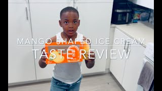 PROPITIOUS MANGO SHAPED ICE CREAM TASTE REVIEW [upl. by Nannette948]