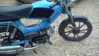 How To Start a Tomos Moped [upl. by Booth]