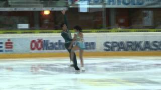 3 Brittany JONES  Ian BEHARRY CAN  ISU JGP Austria 2012 Junior Pairs Short Program [upl. by Lanford]