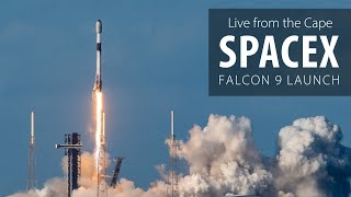 Watch live SpaceX Falcon 9 rocket launches from Cape Canaveral carrying 23 Starlink satellites [upl. by Aitnyc]