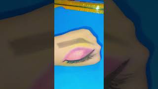 Pink and purple eyes makeup practice tutorial successwithmemoona [upl. by Adkins173]