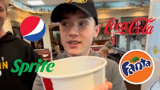 quotGod Potionquot Review  Every Drink In A Coca Cola Freestyle Machine [upl. by Nichole]