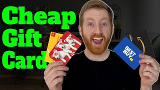 How to Buy Discounted Gift Cards Top 5 Websites [upl. by Haskins449]