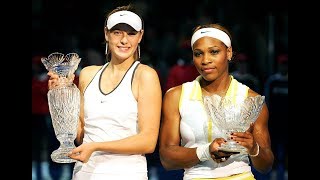 Maria Sharapova vs Serena Williams YEC 2004 Highlights [upl. by Forkey652]