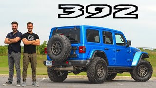 2022 Jeep Wrangler 392 Quick Review  V8 Absurdity [upl. by Ttehc777]