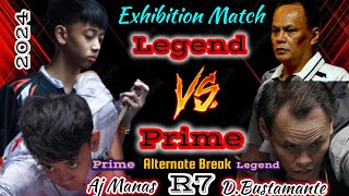 Aj Manas quotPrimequot 🆚 DBustamante quotLegendquot Exhibition MatchTagisan ng Galing Prime 🆚 LegendR7 [upl. by Ahseen]