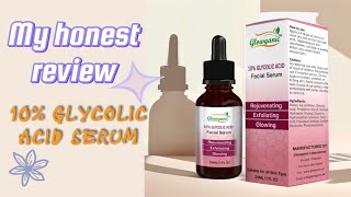 Glowganic glycolic acid 10 serum Benefits of glycolic acid serum [upl. by Langbehn]