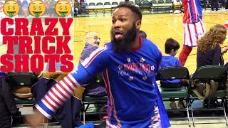 CRAZY Trick Shots  Harlem Globetrotters [upl. by Barr879]