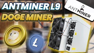 New Bitmain Antminer L9 Will Earn Over 40 PER DAY Mining Dogecoin in 2024 [upl. by Eyeleen]