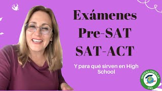 Que son los exámenes SAT ACT y para que sirven en High School [upl. by Ahkihs]