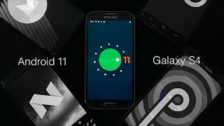 Android 11 for Galaxy S4  Lineage OS 180 [upl. by Arrotal]